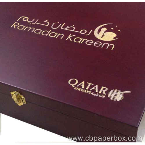 Qatar Sale Wooden Ramadan Packing Gift Box